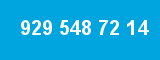 929 548 72 14